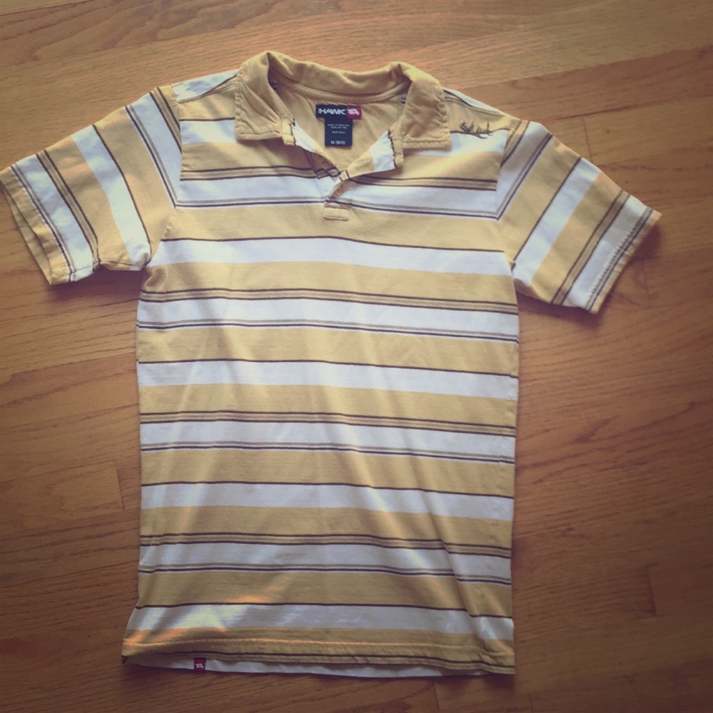 Boys, medium, short sleeve, polo style shirt